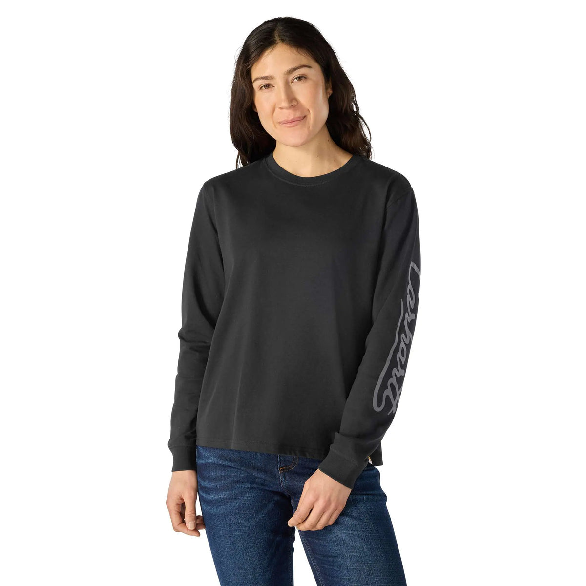 Women's Irvine Loose LS Logo T-Shirt
